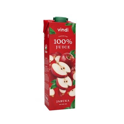 Vindi  juice 100 % jabuka 1 L