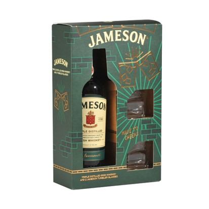 Viski Jameson 0,7 L + 2 čaše