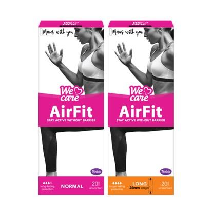 Dnevni ulošci We care Air fit 20/1 normal i long, Violeta 