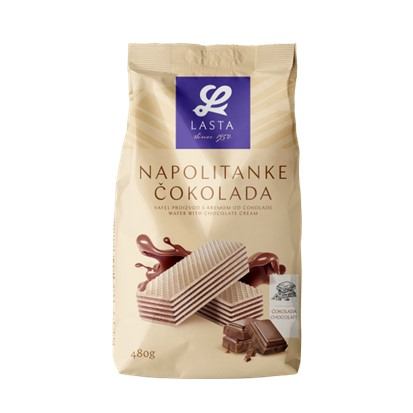 Napolitanke Lasta čokolada 480 g