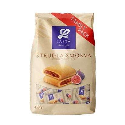 Štrudle Lasta smokva  Family 400 g