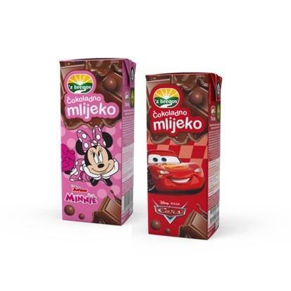 Čokoladno mlijeko Zbregov disney 200ml Vindija