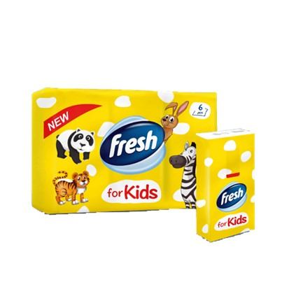 Papirnate maramice Fresh Kids 6 kom