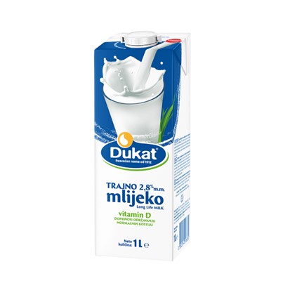 Mlijeko Dukat 2,8% m.m. EDGE 1 L