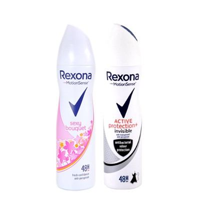 Deo spray Rexona sexy bouquet i Invisible black&white 150 ml
