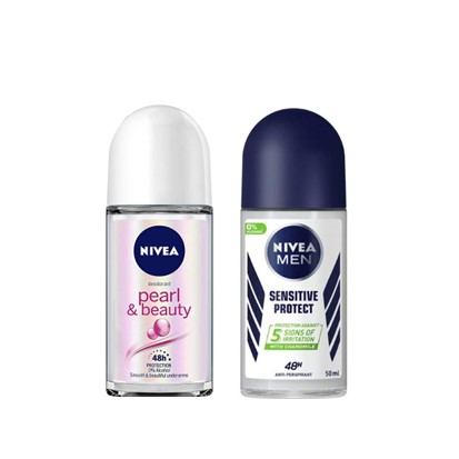 Deo roll on Nivea pearl&beauty, sensitive protect 50 ml 